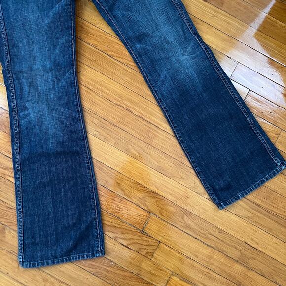 7 For All Mankind 'A' Pkt Pocket Bootcut Denim Jeans Size 29 - Picture 3 of 12